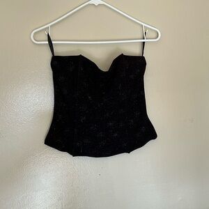 Bari Jay Black Camisole Top with matching evening gown